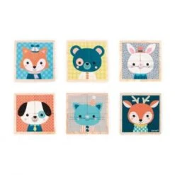 Janod Mes Premiers Cubes Portraits De La Forêt