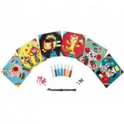 Janod Cartes à Pailletter : Cirque