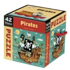 Janod Puzzle Valisette: Les Pirates 36 Pièces