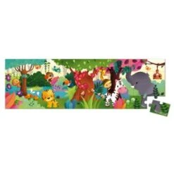 Janod Valisette Puzzle Panoramique Jungle 36 Pcs