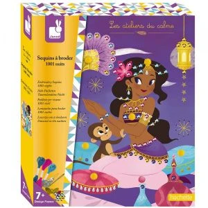 Janod Kit Créatif : Sequins à Broder Mille Et Une Nuits 1 Janod Kit Créatif : Sequins à Broder Mille Et Une Nuits