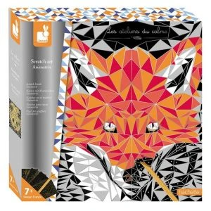 Janod CARTES A GRATTER GEOMETRIX 1 Janod CARTES A GRATTER GEOMETRIX