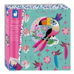 Janod Kit Créatif : Coffret Multi-activités 11 Décos Girly