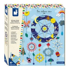 Janod Kit Créatif Attrape-rêves 4 Saisons Paillettes Et Feutrine 1 Janod Kit Créatif Attrape-rêves 4 Saisons Paillettes Et Feutrine