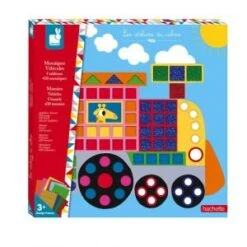 Janod Kit Créatif Mosaïques Véhicules