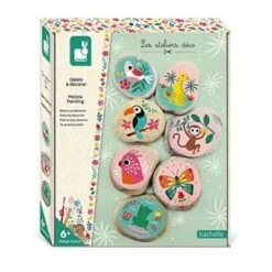 Janod Kit Créatif - Galets à Décorer - Les Ateliers Déco - Dès 6 Ans