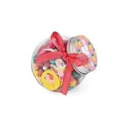 Janod 220 Perles Flamants Roses Birdy