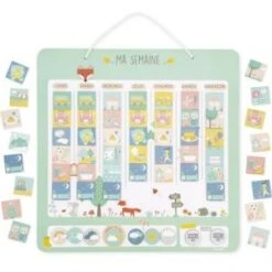 Janod Mon Semainier Magnétique