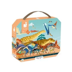 Janod Gamme Dino - Puzzle Panoramique Dino - Développe La Patience Et La Dextérité - Puzzle Carton Et Emballage Fsctm - Fabric 1 Janod Gamme Dino - Puzzle Panoramique Dino - Développe La Patience Et La Dextérité - Puzzle Carton Et Emballage Fsctm - Fabric