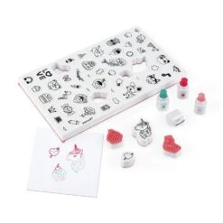 Janod Coffret 50 Tampons : Girly