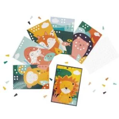 Janod Mosaïque En Bois : Animaux