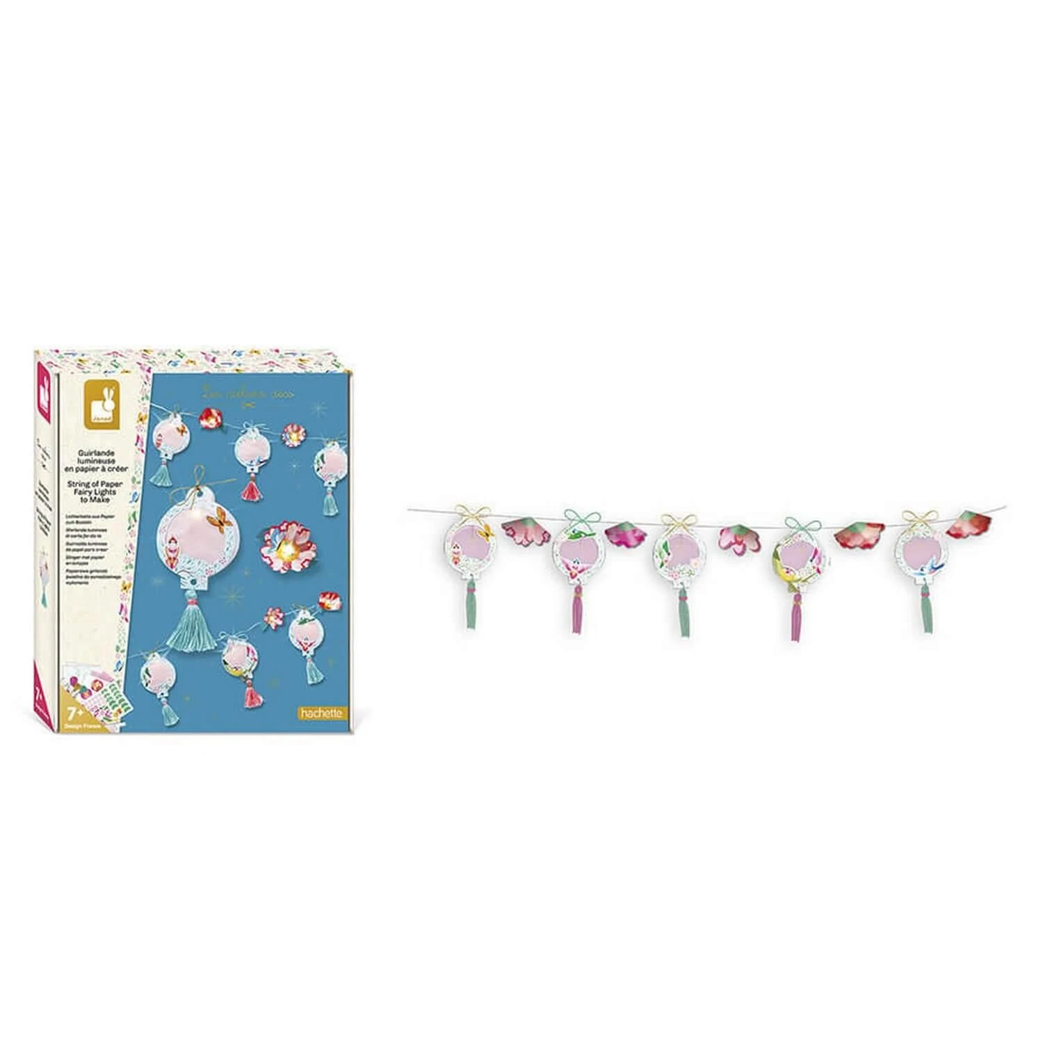Janod Kit Créatif : 1 Guirlande Lumineuse En Papier 2 Janod Kit Créatif : 1 Guirlande Lumineuse En Papier – Image 2