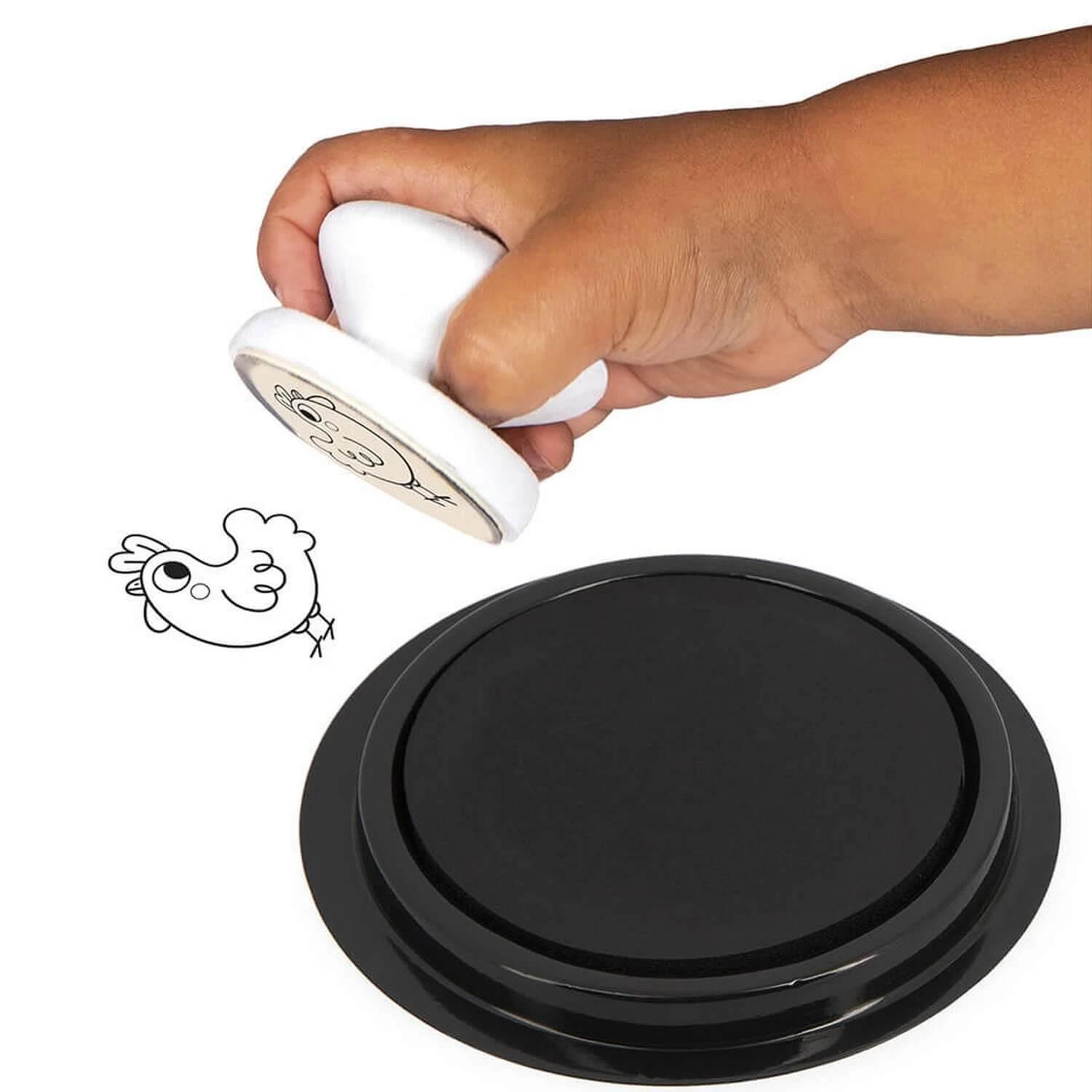 Janod Coffret 5 Tampons : Farm Stampinoo 2 Janod Coffret 5 Tampons : Farm Stampinoo – Image 2