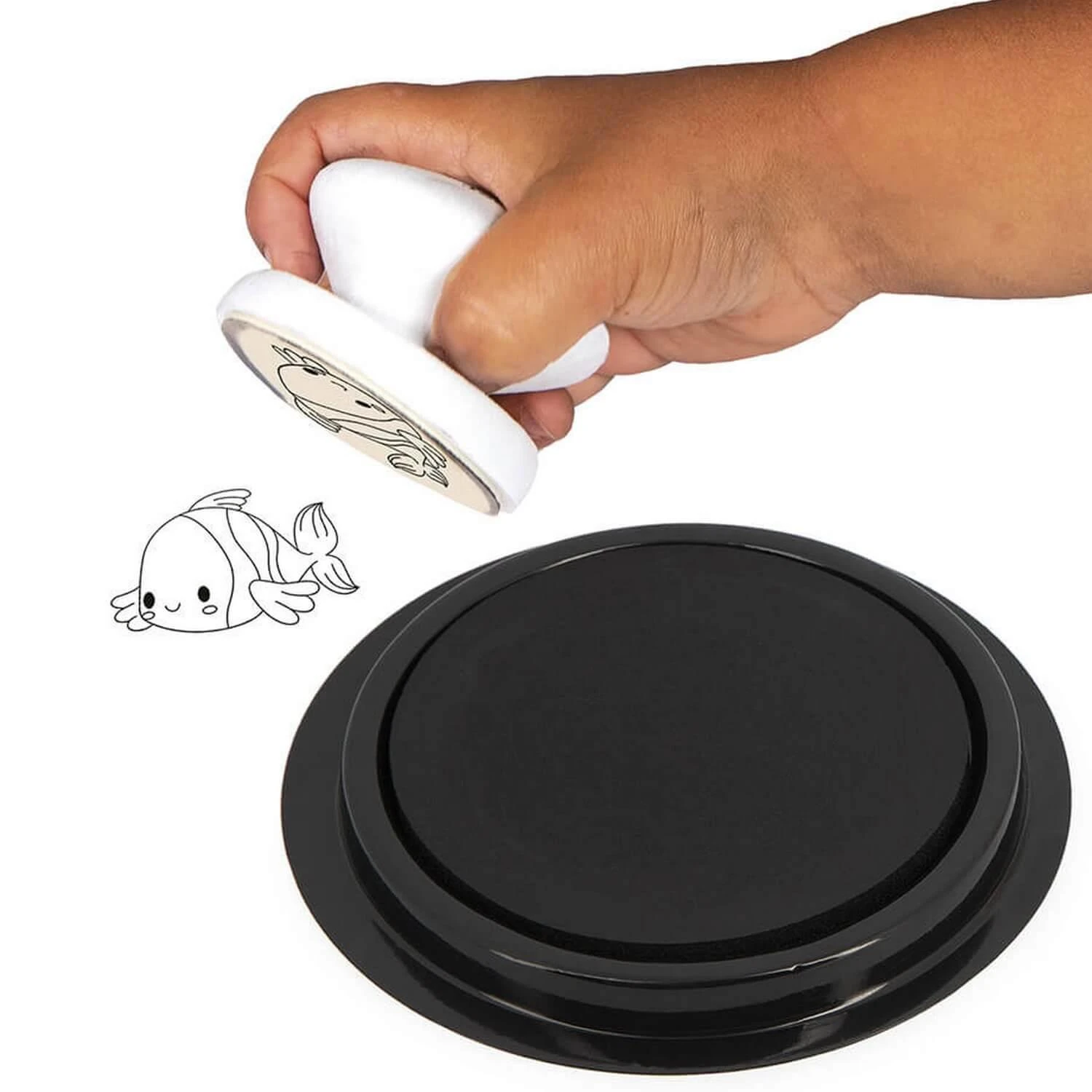 Janod Coffret 5 Tampons : Ocean Stampinoo 3 Janod Coffret 5 Tampons : Ocean Stampinoo – Image 3