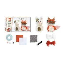 Janod Kit Créatif : Pompons 2 Petits Animaux -Janod p3 FULL 58