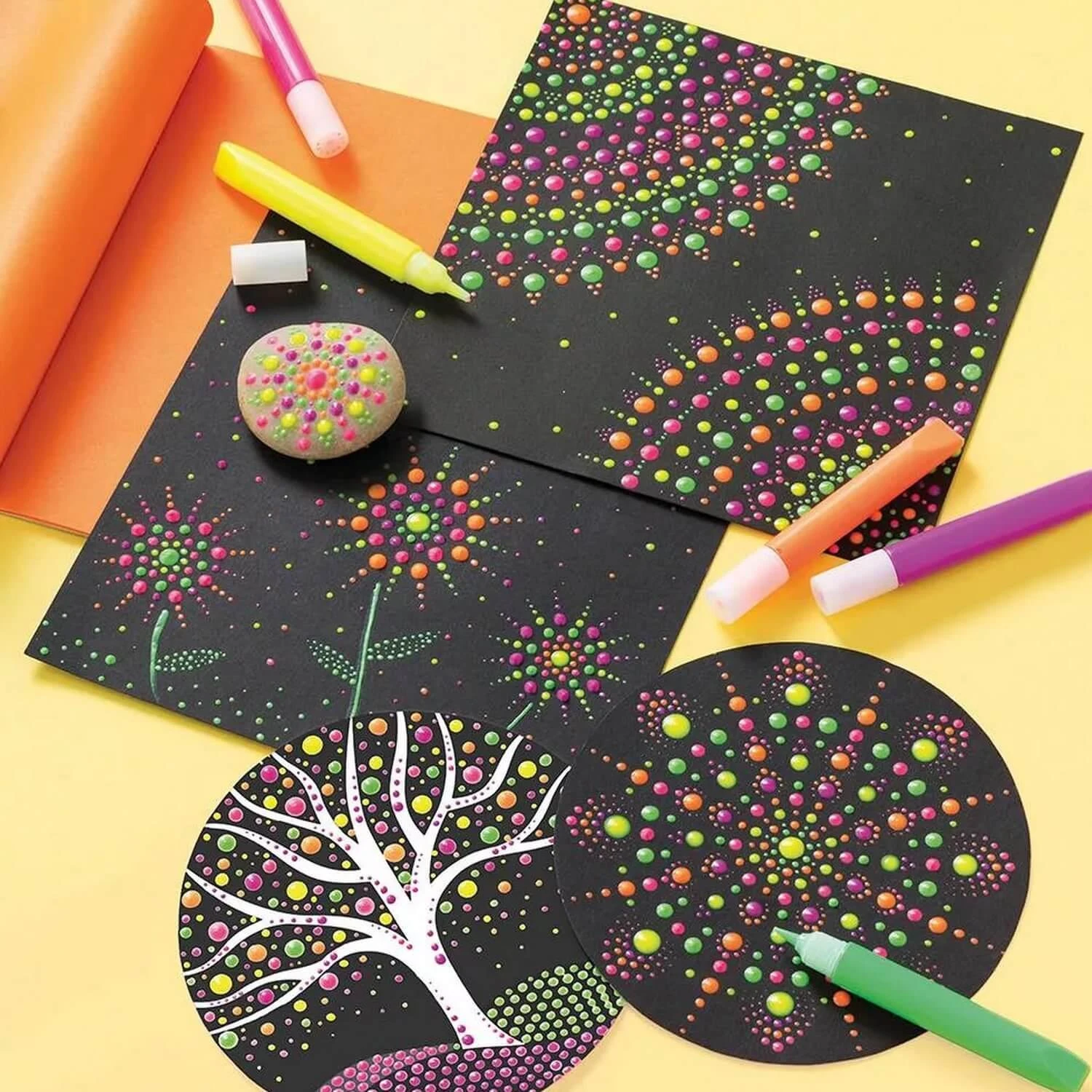 Janod Coffret Créatif : Dots Painting 3 Janod Coffret Créatif : Dots Painting – Image 3