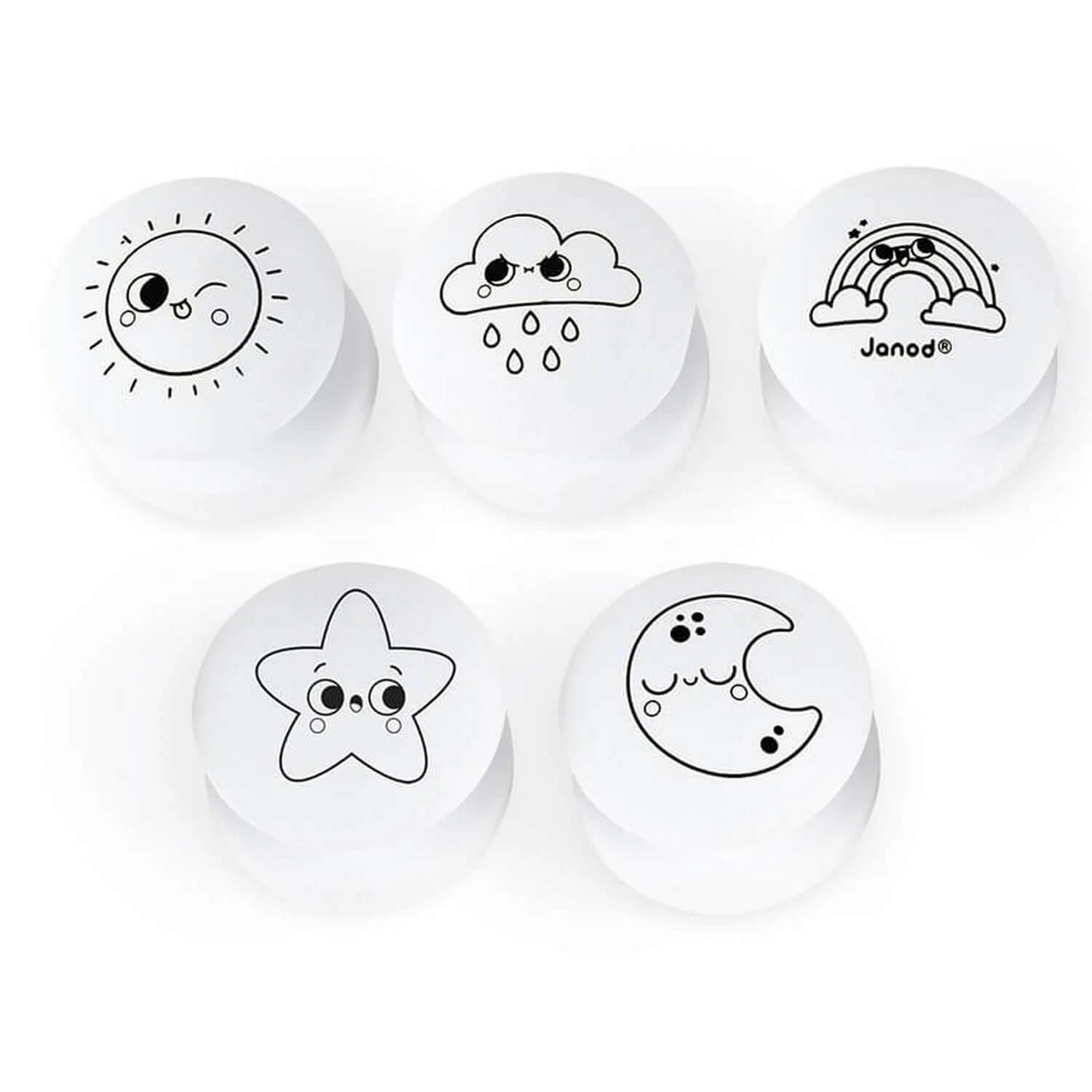 Janod Coffret 5 Tampons : Dream Stampinoo 4 Janod Coffret 5 Tampons : Dream Stampinoo – Image 4