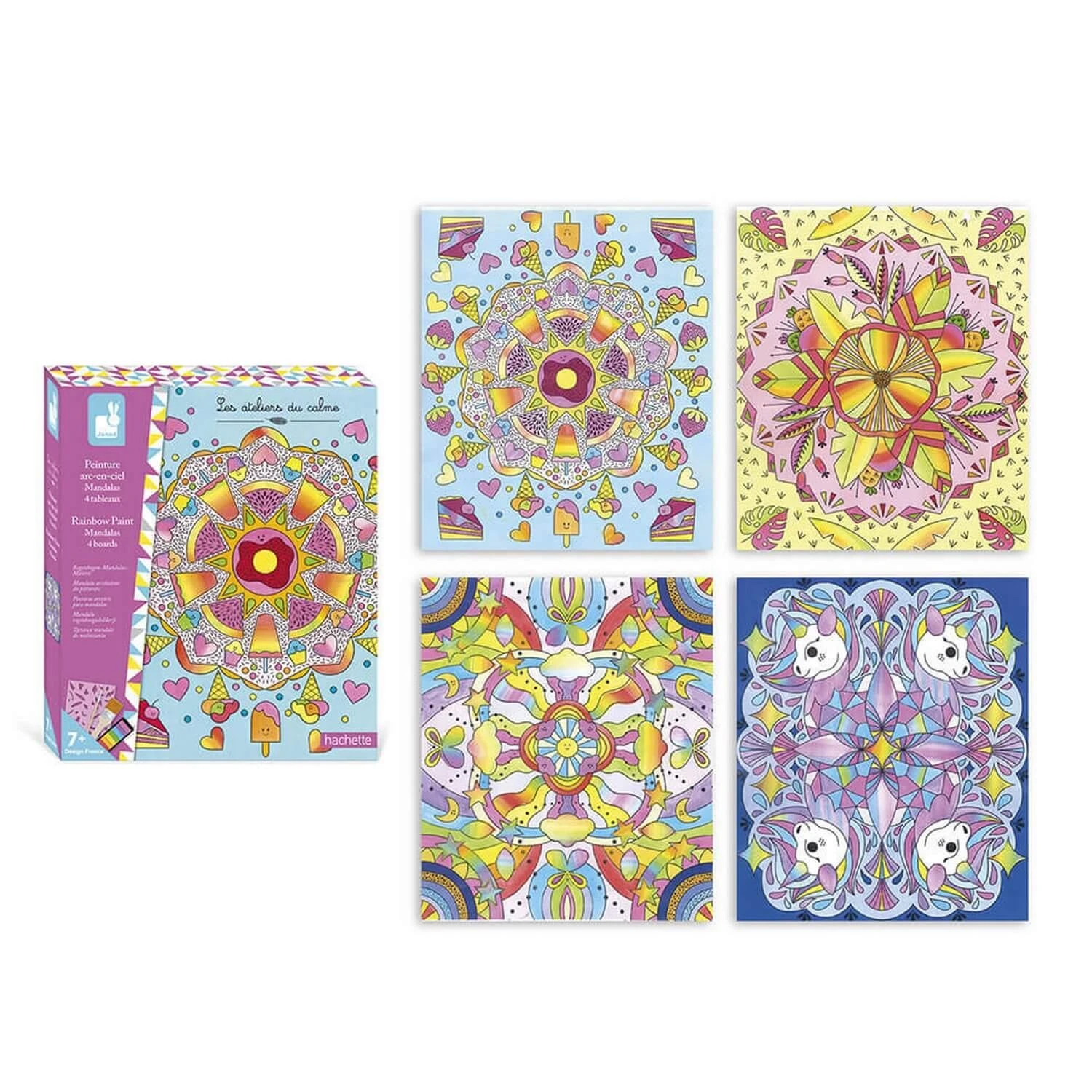 Janod Peinture Arc-En-Ciel Mandalas 5 Janod Peinture Arc-En-Ciel Mandalas – Image 5