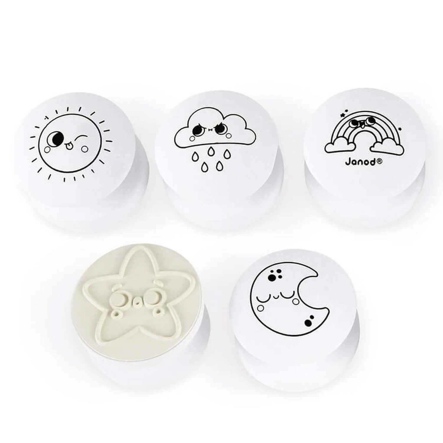 Janod Coffret 5 Tampons : Dream Stampinoo 5 Janod Coffret 5 Tampons : Dream Stampinoo – Image 5