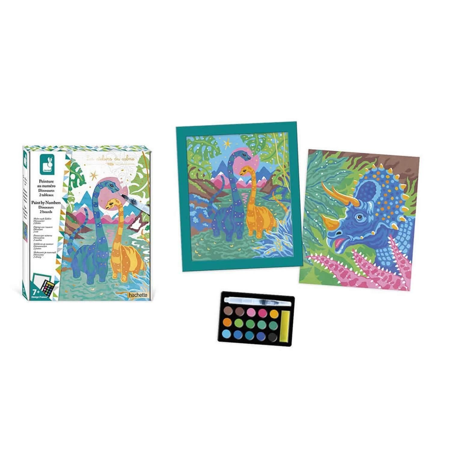 Janod Peinture Au Numéro : Dinosaures 6 Janod Peinture Au Numéro : Dinosaures – Image 6