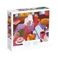Janod Puzzle Soirée Au Coin Du Feu - 500 Pcs